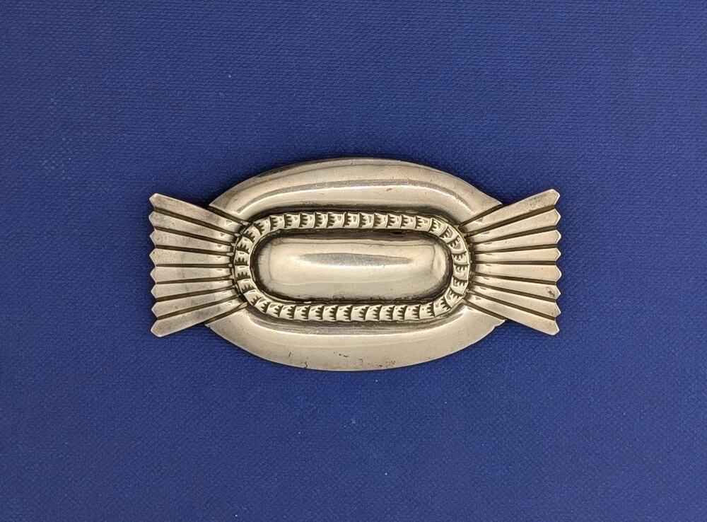 Silver Navajo (Dine') Concho Pin/Brooch - 27.8g
